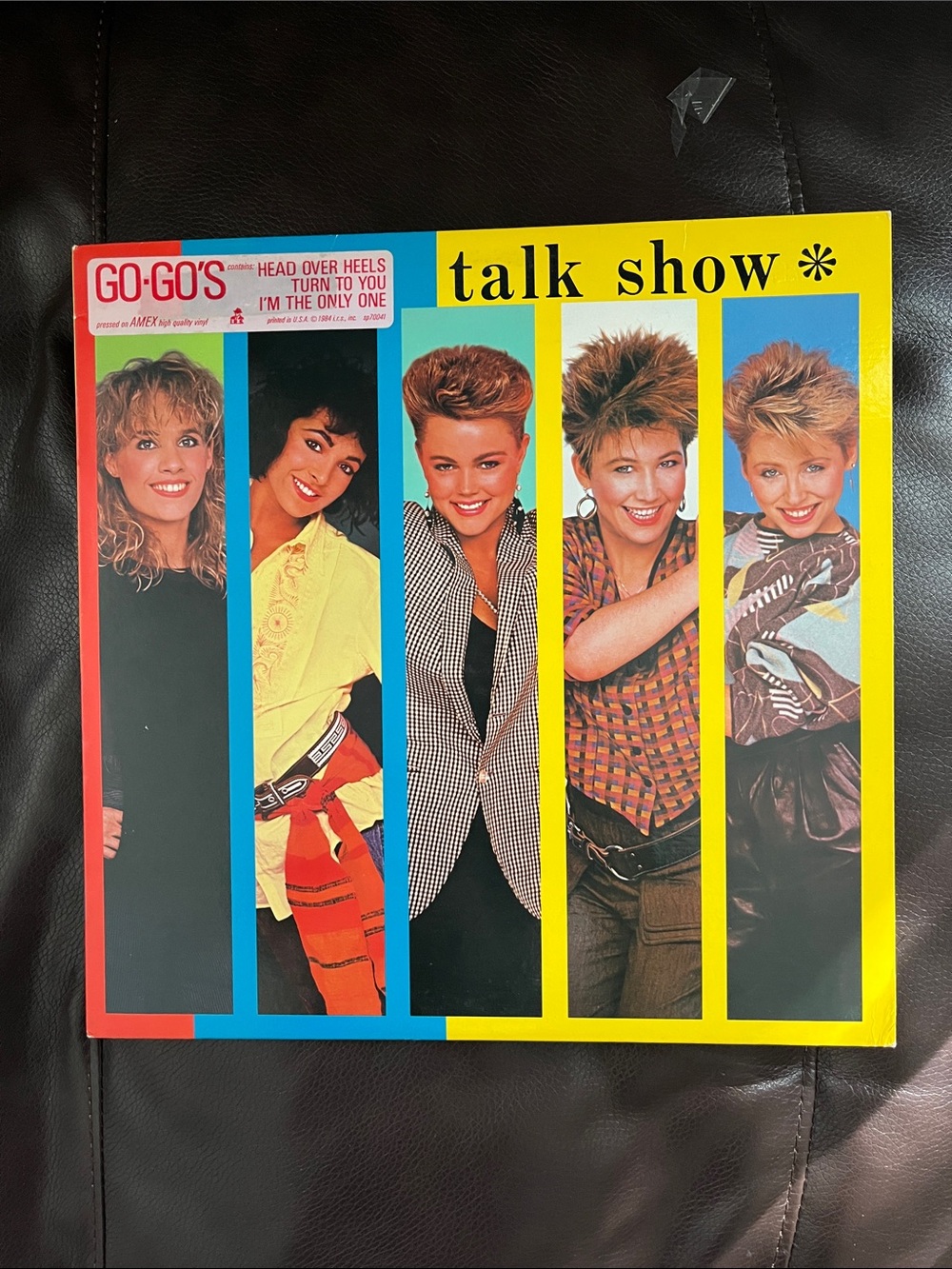 Go Go's: Talk Show -1984 IRS Inc (SP 070041) Shrink w/Hype sticker